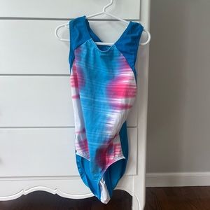 GK elite AXS gymnastics training leotard